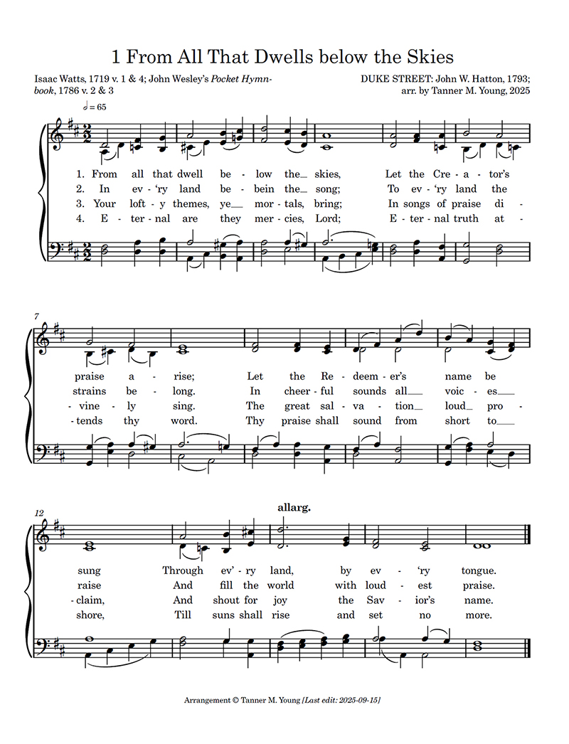 Hymn #1 from the compilation