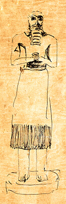 Teraph Figure No. 1