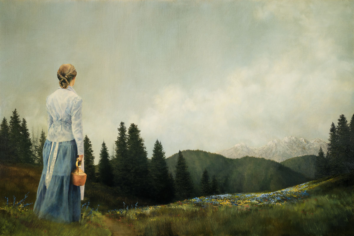 Mountain Home (Catherine Cottam Romney)Copyright &copy; by Al R. Young&nbsp;&nbsp;All Rights Reserve...
