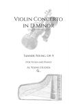 Violin Concerto in D Minor (Violin+Piano)