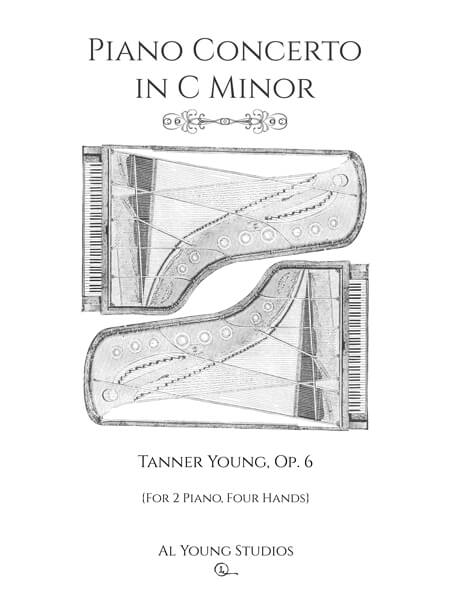 Piano Concerto in C Minor (2 Pianos, 4 Hands) by Tanner Young
