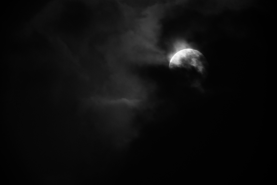 Moon through the Clouds, VI