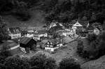 Swiss Mountain Village - 16 x 24 giclée on canvas (pre-mounted)