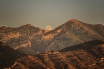 Moonrise between the Peaks - 16 x 24 giclée on canvas (pre-mounted)